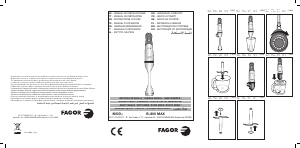 Instrukcja Fagor B-800 MAX Blender ręczny