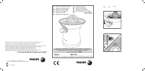 Εγχειρίδιο Fagor MZ-150 Αποχυμωτής εσπεριδοειδών