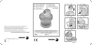 Manual Fagor ICE-15 Ice Cream Machine