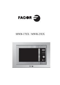Návod Fagor MWB-23EX Mikrovlnná rúra