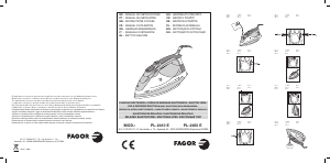 Manual de uso Fagor PL-2450 E Plancha