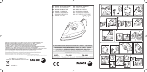 كتيب Fagor PL-140 مكواة