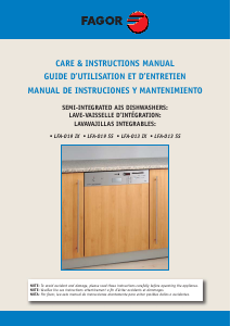 Manual Fagor LFA-019 IX Dishwasher