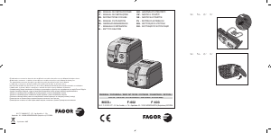 Manual Fagor F-603 Fritadeira