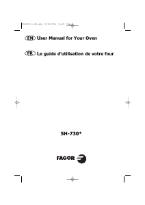 Handleiding Fagor 5H-730X Oven