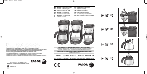 Manual Fagor CG-412 Coffee Machine
