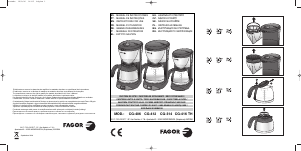 Bedienungsanleitung Fagor CG-406 Kaffeemaschine