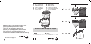 Bedienungsanleitung Fagor CG-414D Kaffeemaschine