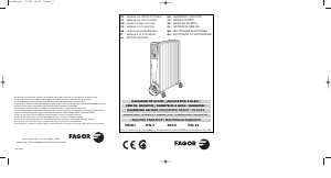 Manual de uso Fagor RN-9 Calefactor