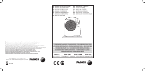 Manual Fagor TRV-240 Heater