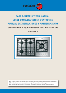 Manual Fagor 3FIA-95GLST X Hob