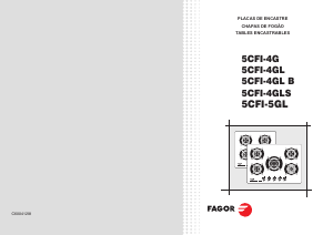 Mode d’emploi Fagor 5CFI-5GL Table de cuisson