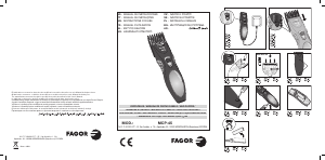 Instrukcja Fagor MCP-45 Strzyżarka do włosów