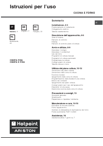 Manual Hotpoint CE6IFA (W) F/HA Range