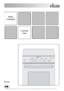 Mode d’emploi Faure CML516W Cuisinière