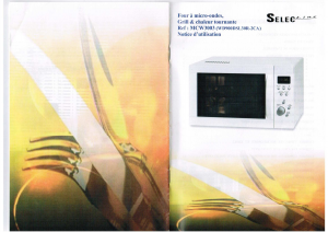 Mode d’emploi Selecline MCW3003 Micro-onde