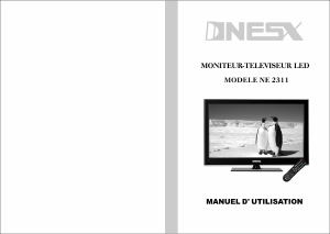 Mode d’emploi NESX NE2311 Téléviseur LCD