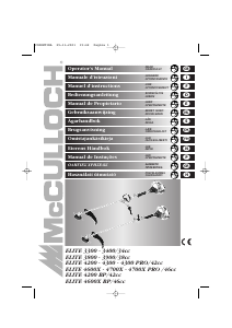 Mode d’emploi McCulloch Elite 3900/38 cc Coupe-herbe