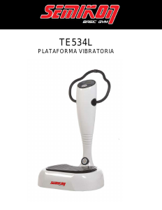 Manual de uso Semikon TE534L Plataforma vibratoria