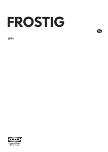 Handleiding IKEA FROSTIG BF91 Vriezer
