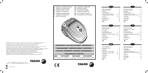Manuale Fagor VCE-1800CP Aspirapolvere
