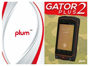 Manual Plum Z351 Gator Plus 2 Mobile Phone