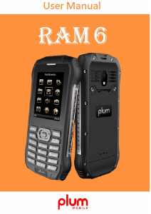 Manual Plum E600 Ram 6 Mobile Phone