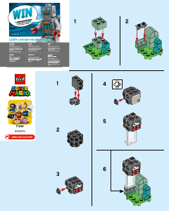 Manual Lego set 71361 Super Mario Packs de Personagens