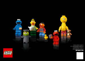 Brugsanvisning Lego set 21324 Ideas 123 Sesame Street