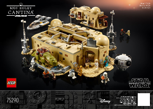Käyttöohje Lego set 75290 Star Wars Mos Eisleyn kanttiini