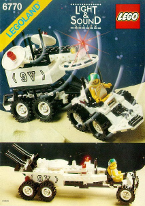Manual Lego set 6770 Futuron Lunar transporter patroller