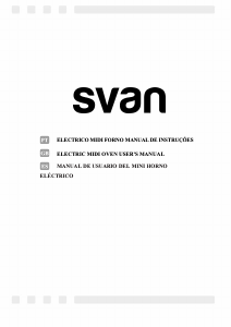 Manual de uso Svan SVMH45N Horno
