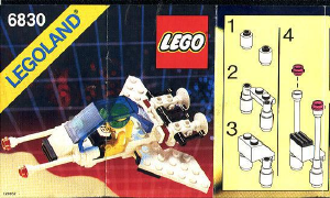 Manual Lego set 6830 Futuron Space patroller
