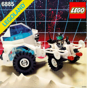 Manual de uso Lego set 6885 Futuron Crater crawler