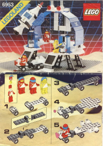 Bedienungsanleitung Lego set 6953 Futuron Startrampe