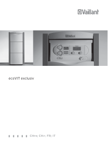 Mode d’emploi Vaillant ecoVIT exclusiv VKK SWE 286/4 Chaudière chauffage central