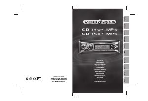 Mode d’emploi VDO Dayton CD 1404 MP3 Autoradio