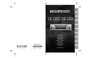 Mode d’emploi VDO Dayton CD 2703 Autoradio