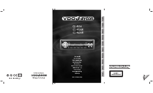 Mode d’emploi VDO Dayton CD 4626X Autoradio