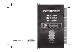 Mode d’emploi VDO Dayton CD 2217G Autoradio