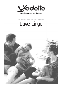 Mode d’emploi Vedette VLF742SW Lave-linge