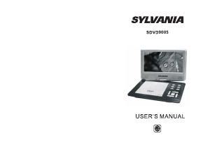 Bruksanvisning Sylvania SDVD9005 DVD spelare