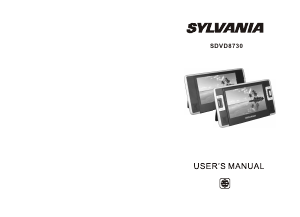 Bruksanvisning Sylvania SDVD8730 DVD spelare