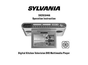 Bruksanvisning Sylvania SKCR2644A DVD spelare