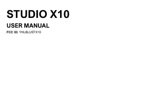 Manual BLU Studio X10 Mobile Phone