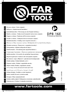 Bedienungsanleitung Far Tools DPB 16E Tischbohrmaschine