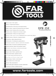 Handleiding Far Tools DPB 25E Kolomboormachine