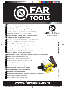Priručnik Far Tools SBG 150C Klupna brusilica