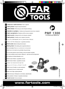 كتيب Far Tools PMF 1300 زاوية طاحونة
