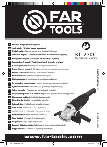 Manual Far Tools KL 230C Polizor unghiular